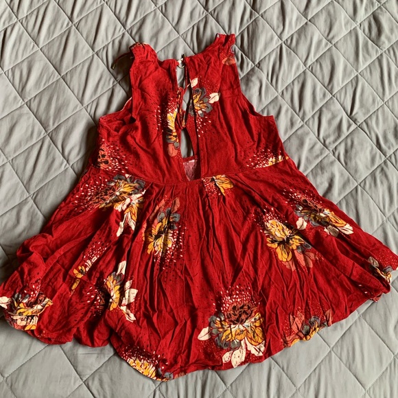 Free People Red tunic - Picture 1 of 4